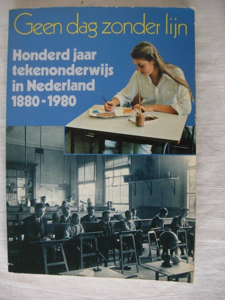 Koevoets Geen dag zonder lijn Honderd jaar tekenonderwijs, Boeken, Verzenden, Gelezen, Ben Koevoets en Herbert van Rheeden, 20e eeuw of later