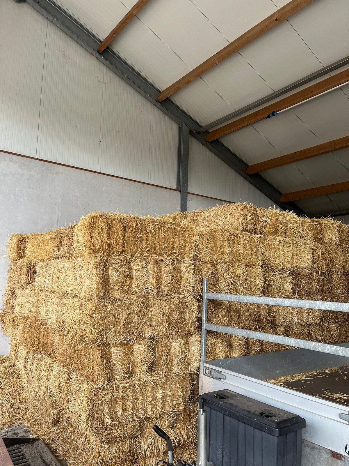 Gerste stro en tarwe stro, Dieren en Toebehoren, Ophalen, Vee