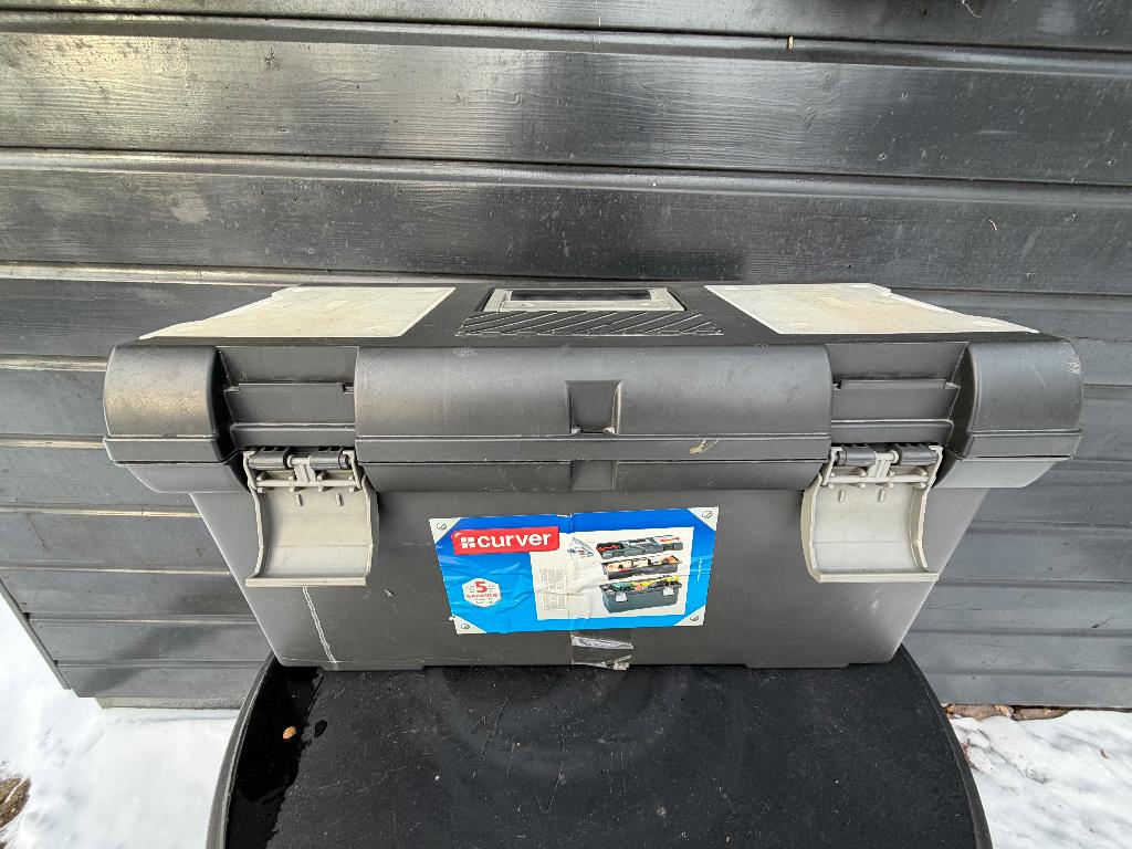 CURVER Premium 24" Tool Box gereedschapskist, Ophalen of Verzenden, Gebruikt