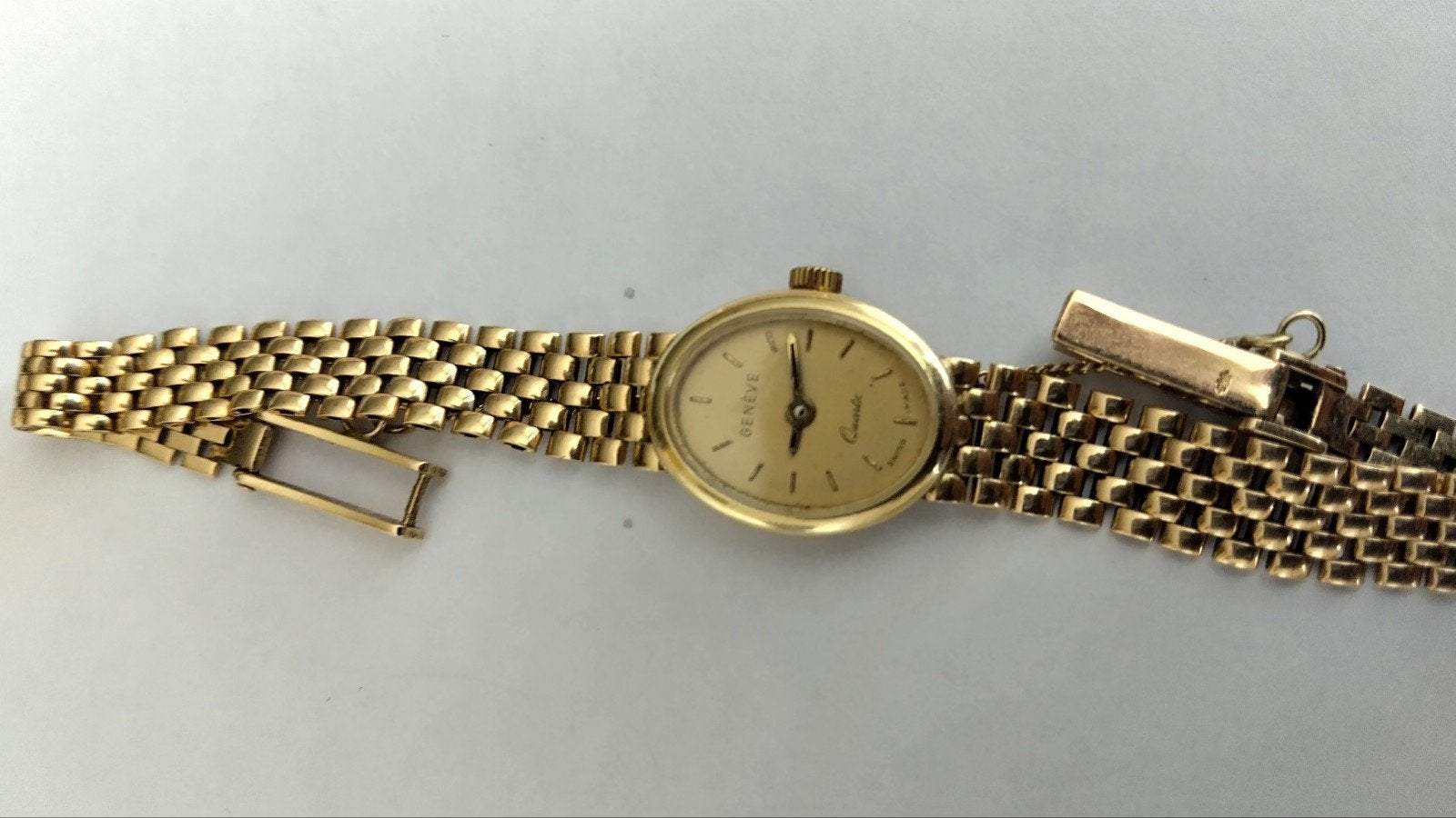 Zeer mooie 14 karaat gouden horloge 585, Overige merken, Polshorloge, Ophalen of Verzenden, Zo goed als nieuw