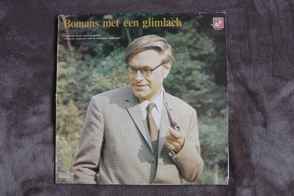 Unieke LP van Godfried Bomans: Bomans met een glimlach, Ophalen of Verzenden, Gebruikt, 12 inch, Overige genres