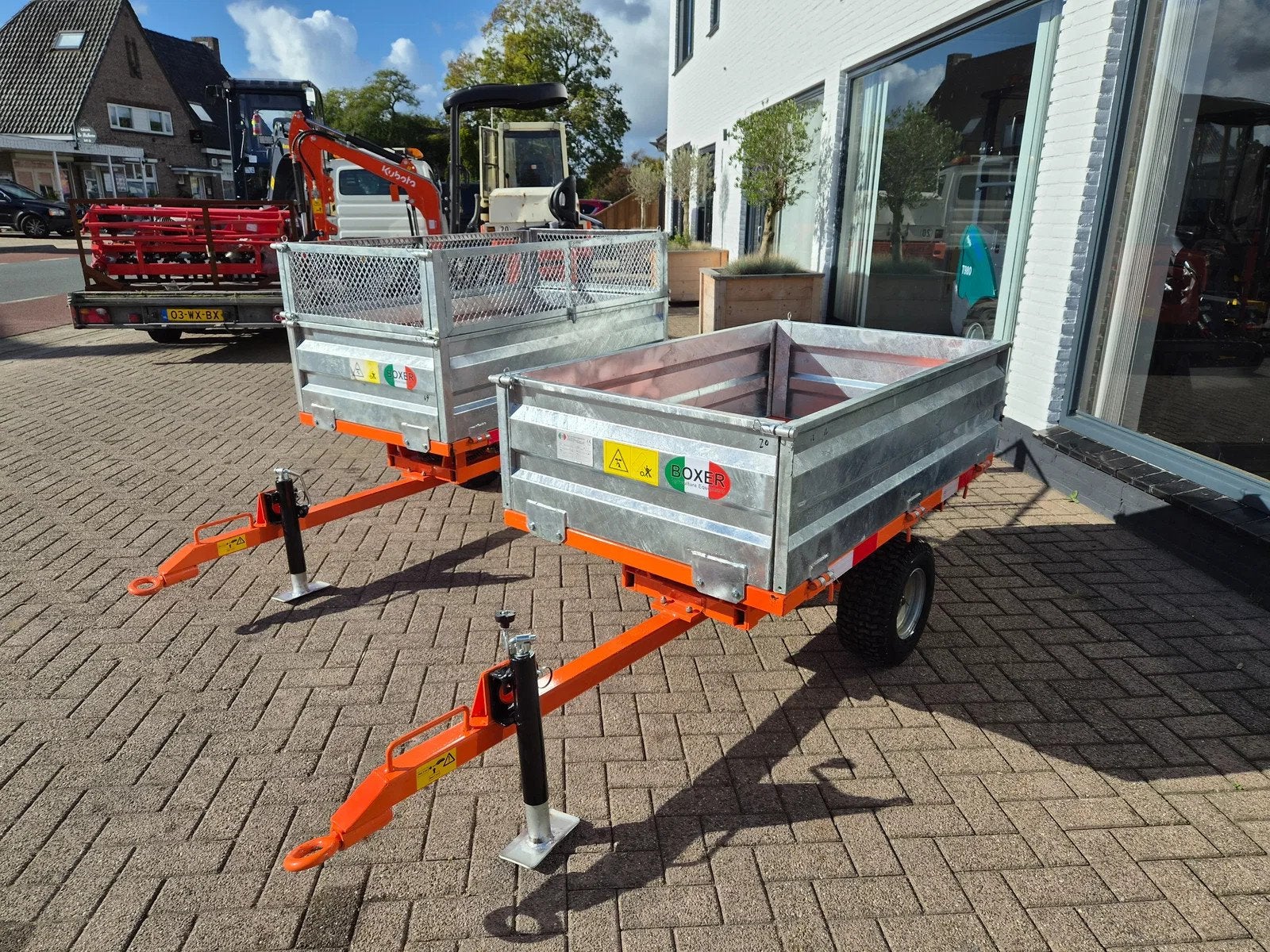 Boxer Kieper minitractor hydrolische kipper kiepkar, Overige, Overige typen