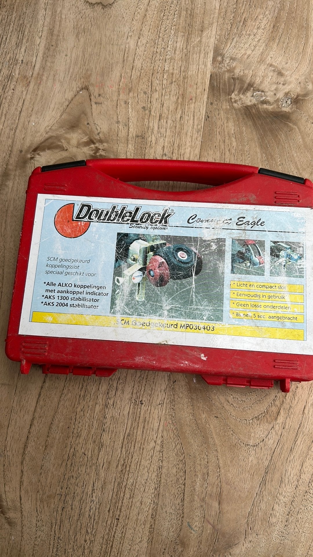 Doublelock disselslot, Ophalen, Zo goed als nieuw