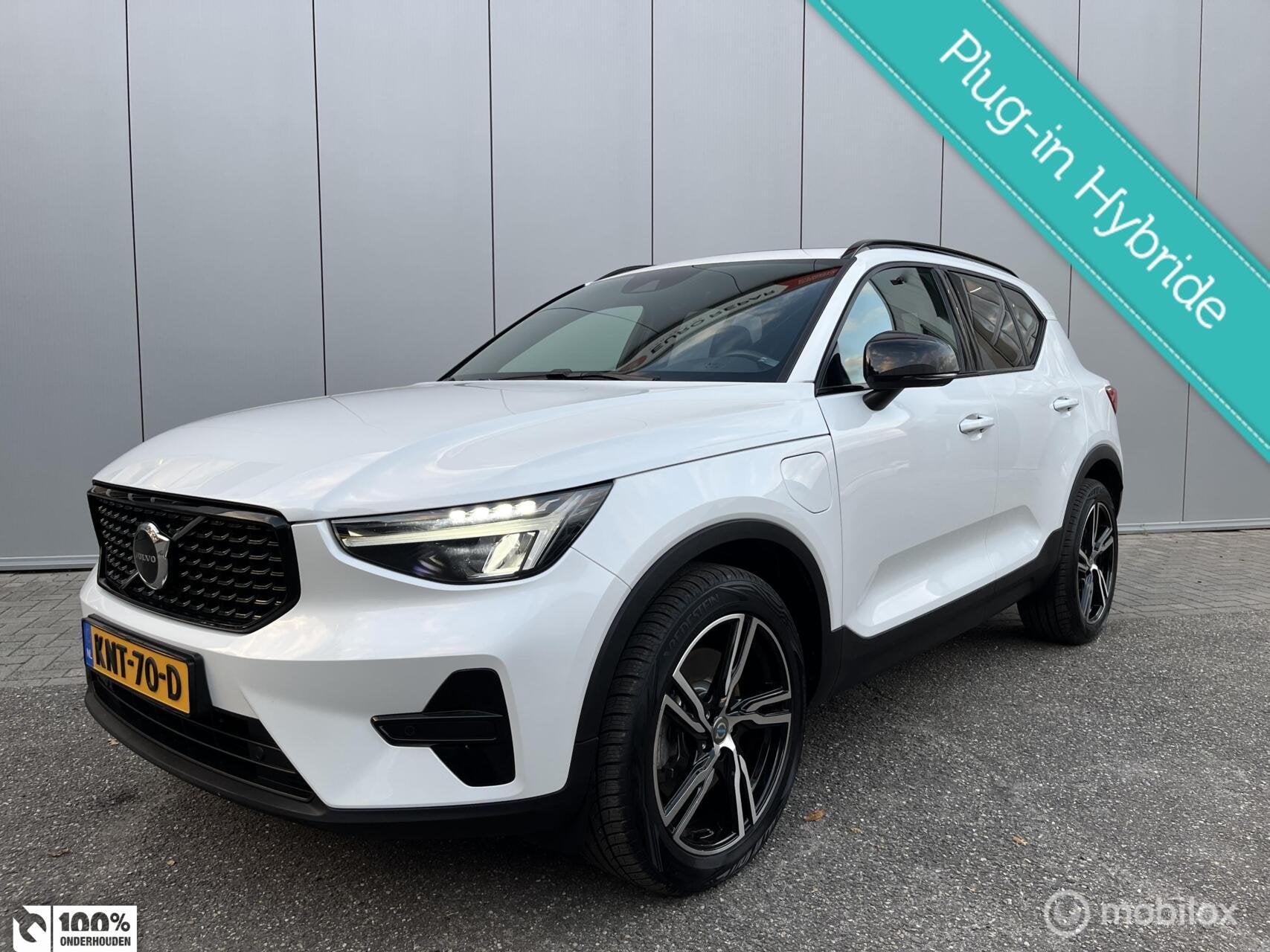 Volvo XC40 1.5 T4 Plug-in Hybrid 211PK Plus Dark H&K/PANODAK, Stof, Euro 6, Met garantie (alle), Wit