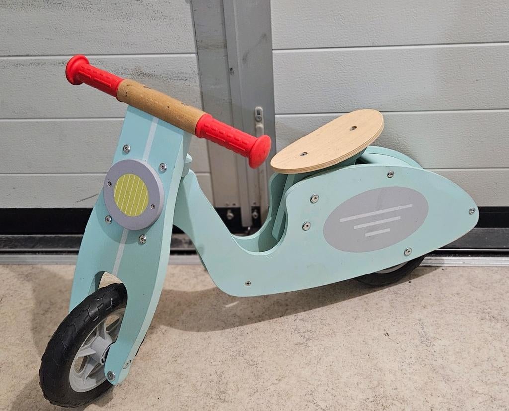 Blauwe peuter fiets, Fietsen en Brommers, Fietsen | Kinderfietsjes, Zo goed als nieuw, Minder dan 16 inch, Ophalen