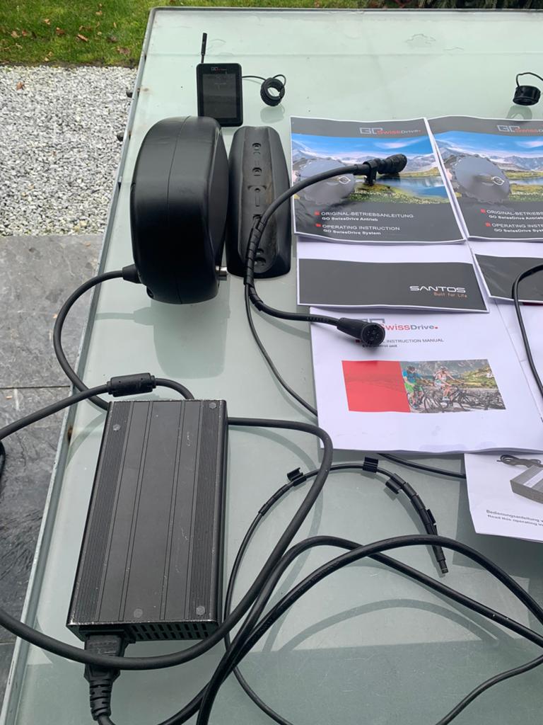 E-bike ombouwset - SwissDrive motoren en accessoires, Ophalen of Verzenden, Gebruikt, 50 km per accu of meer, Overige merken