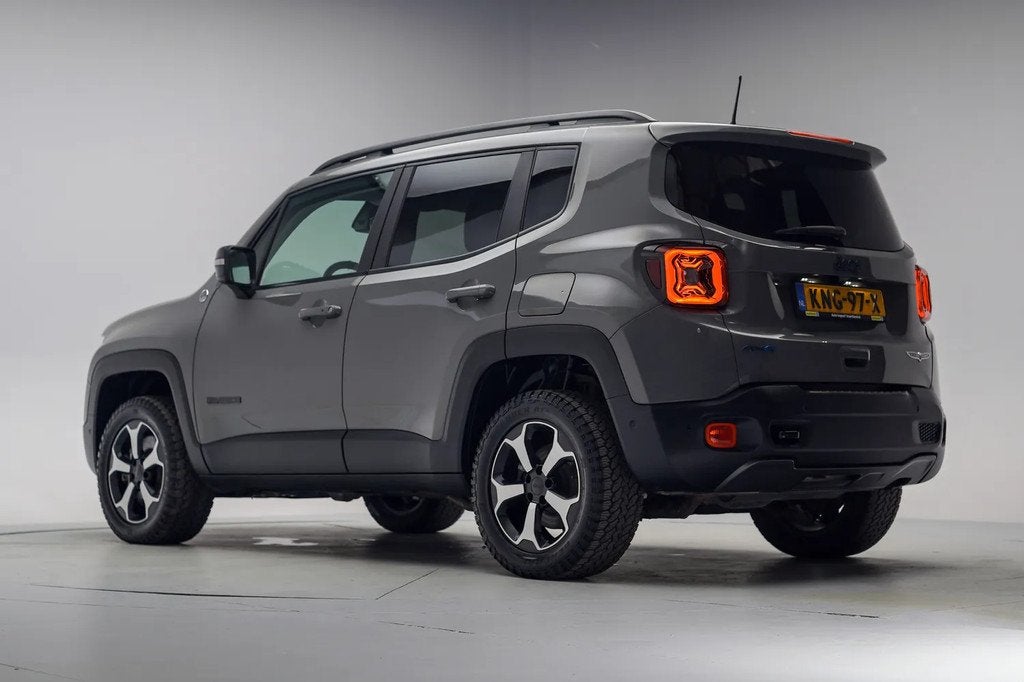 Jeep Renegade 4xe 240 Plug-in Hybrid Electric Trailhawk Aut., Auto's, Jeep, Automaat, Gebruikt, 4 cilinders, 179 pk