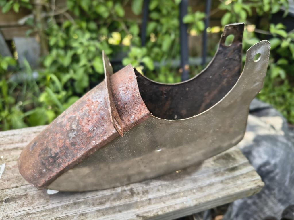 Spatbordje Berini M13 Eitje (gerestaureerd met RVS), Ophalen, Gebruikt, Overige typen, Overige merken