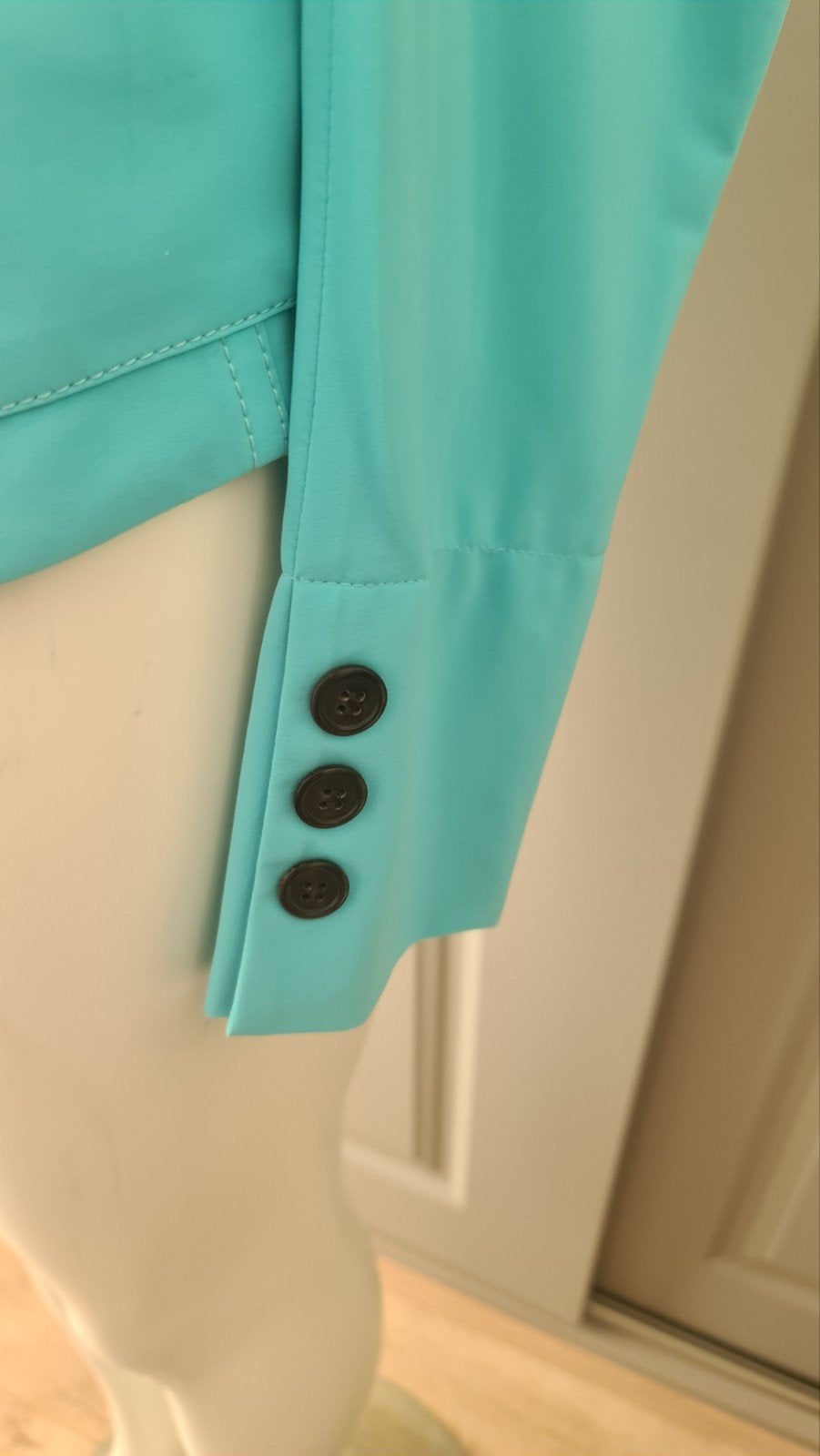 nieuwe blazer 38 M Penn&Ink N.Y. travelstof aqua mint blauw, Kleding | Dames, Maat 38/40 (M), Penn & Ink, Blauw, Nieuw
