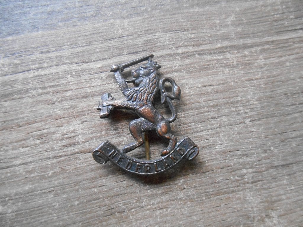 KNIL pet of baretleeuw K.G.Luke Melbourne, Ophalen of Verzenden, Landmacht, Nederland, Overige typen