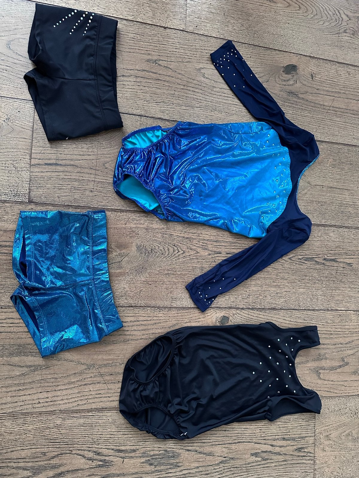Turnpakjes en broekjes Domyos 8 jr, Kleding | Dames, Ophalen of Verzenden, Zo goed als nieuw, Blauw, Overige typen