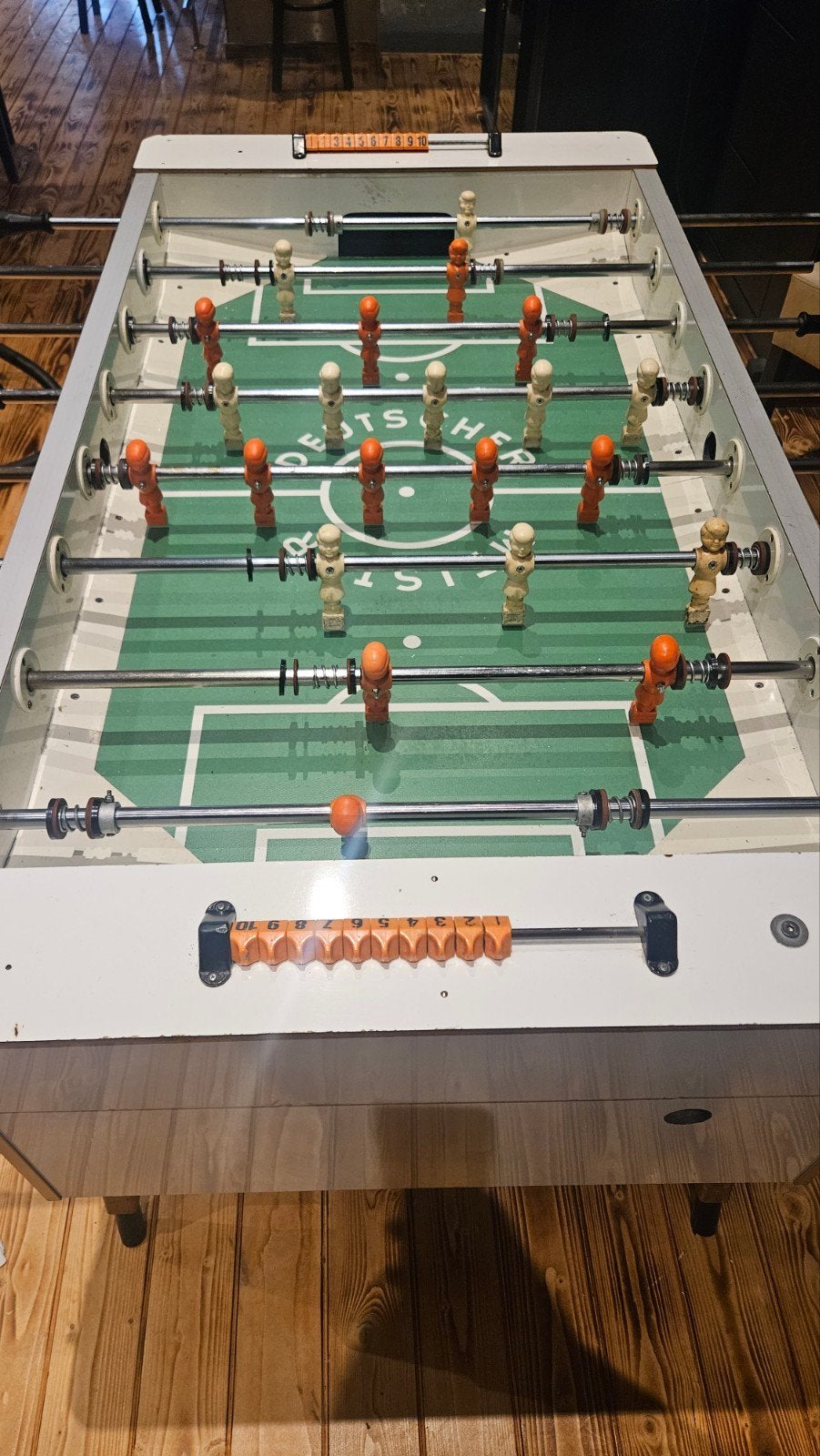 Deutscher meister Tafelvoetbal tafel - Klassiek Design, Ophalen, Gebruikt