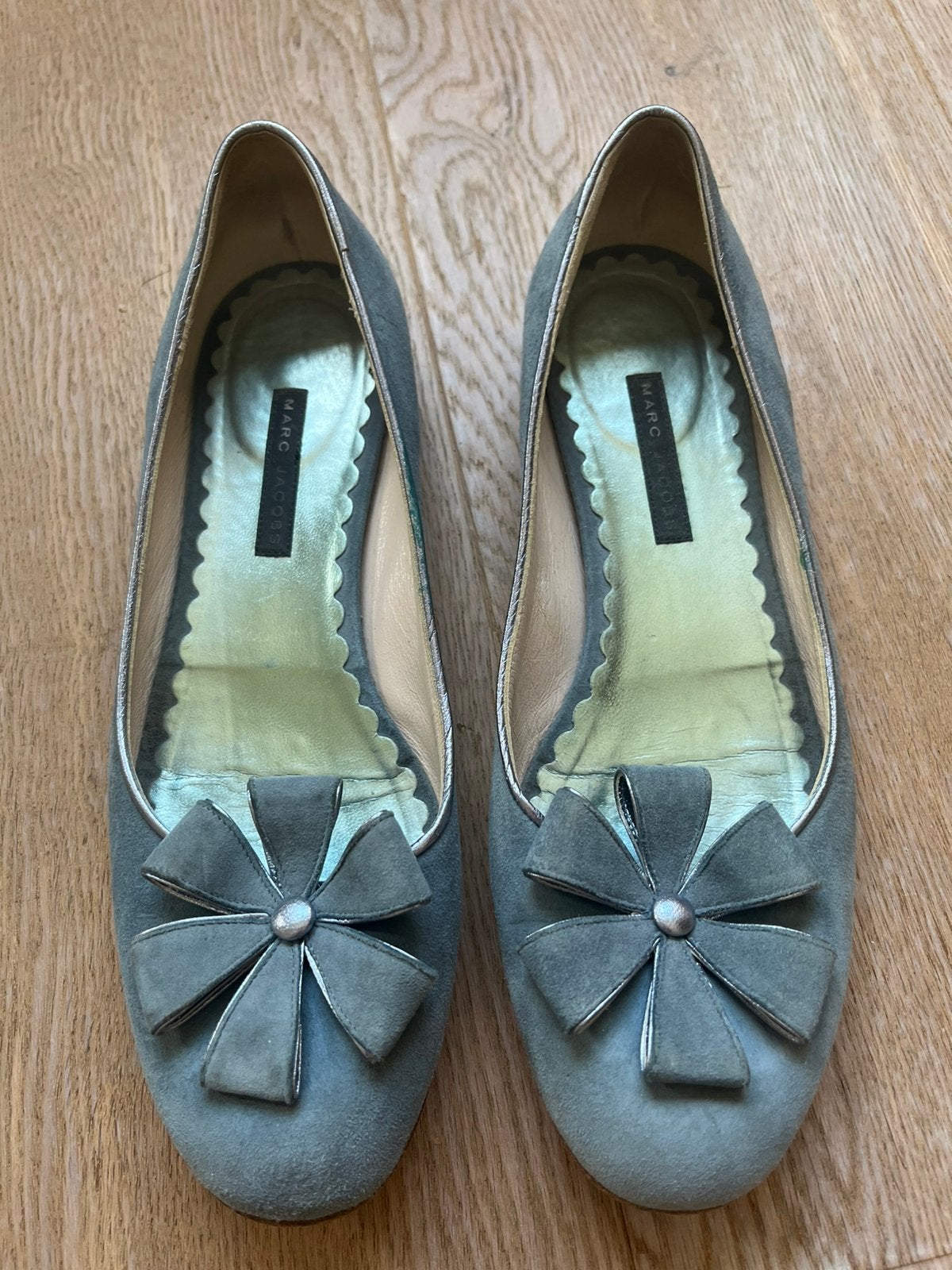 Marc Jacobs balerina's, Kleding | Dames, Schoenen, Blauw, Gedragen, Ballerina's, Ophalen of Verzenden