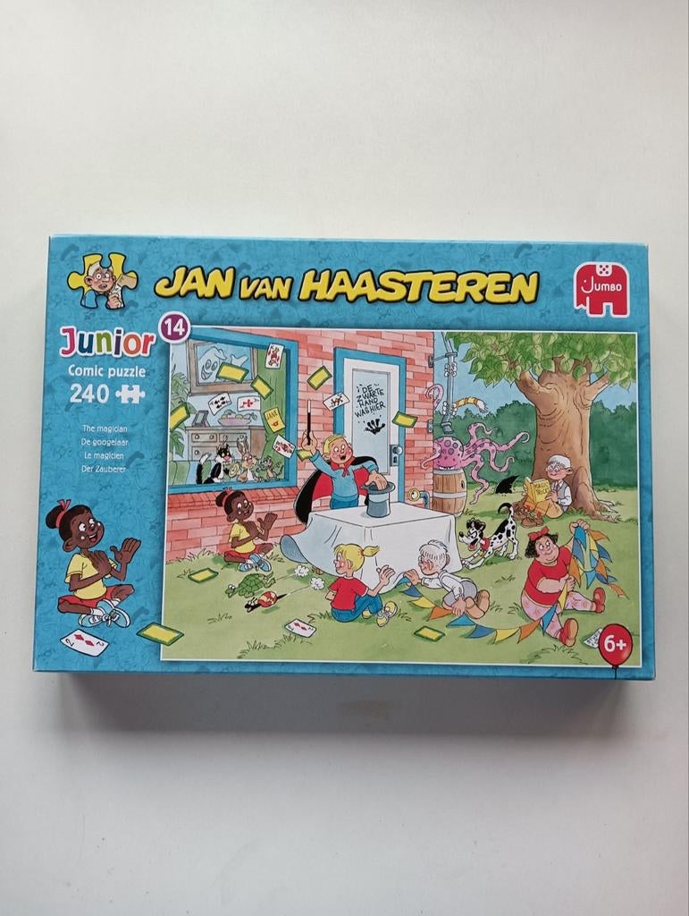 JvH Junior Comic Puzzel De Goochelaar 240 stukjes, Ophalen