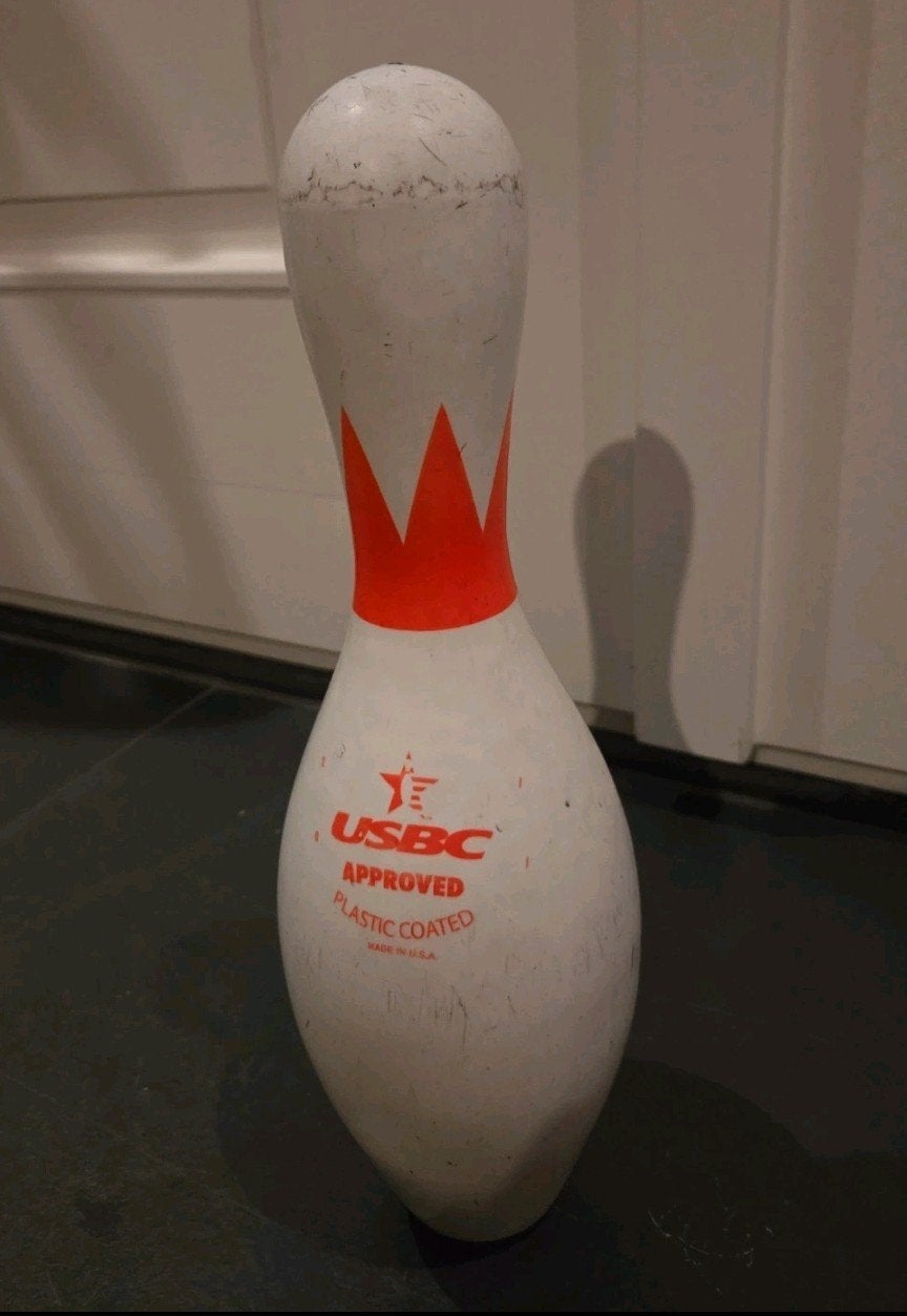 Bowling Pin Usbc approved plastic coated, Sport en Fitness, Ophalen, Gebruikt, Bal