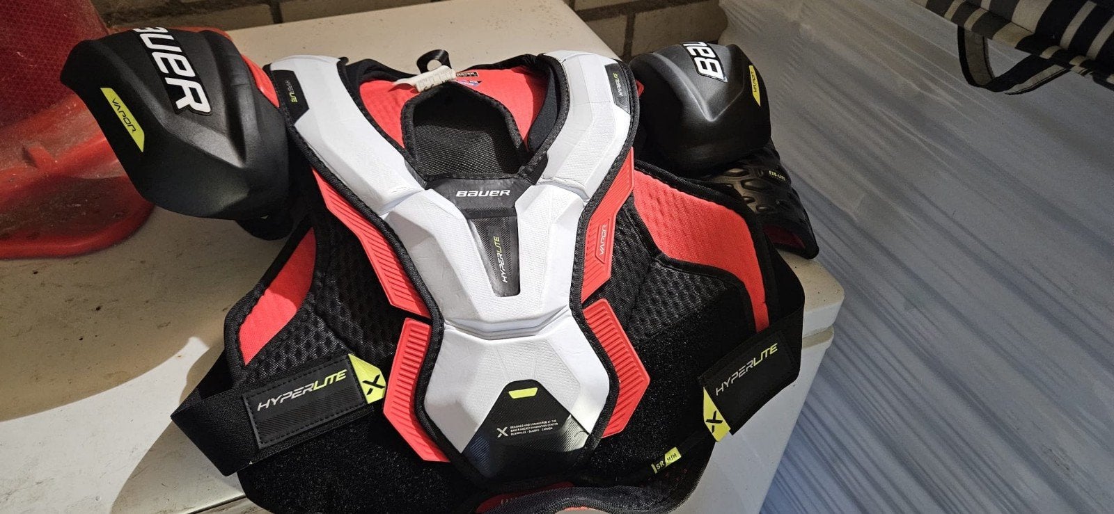 Bauer ijshockey uitrusting, Ophalen, Gebruikt