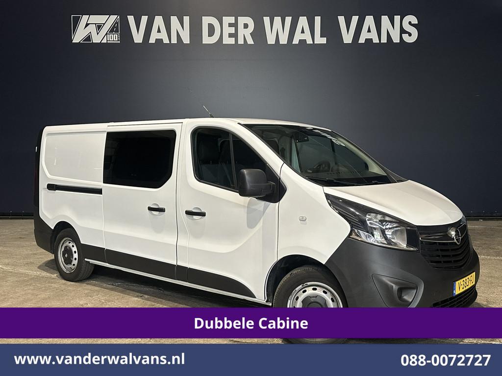 Opel Vivaro 1.6 CDTI 122pk L2H1 Dubbele Cabine Euro6 Airco |, Voorwielaandrijving, Gebruikt, 4 cilinders, 2000 kg