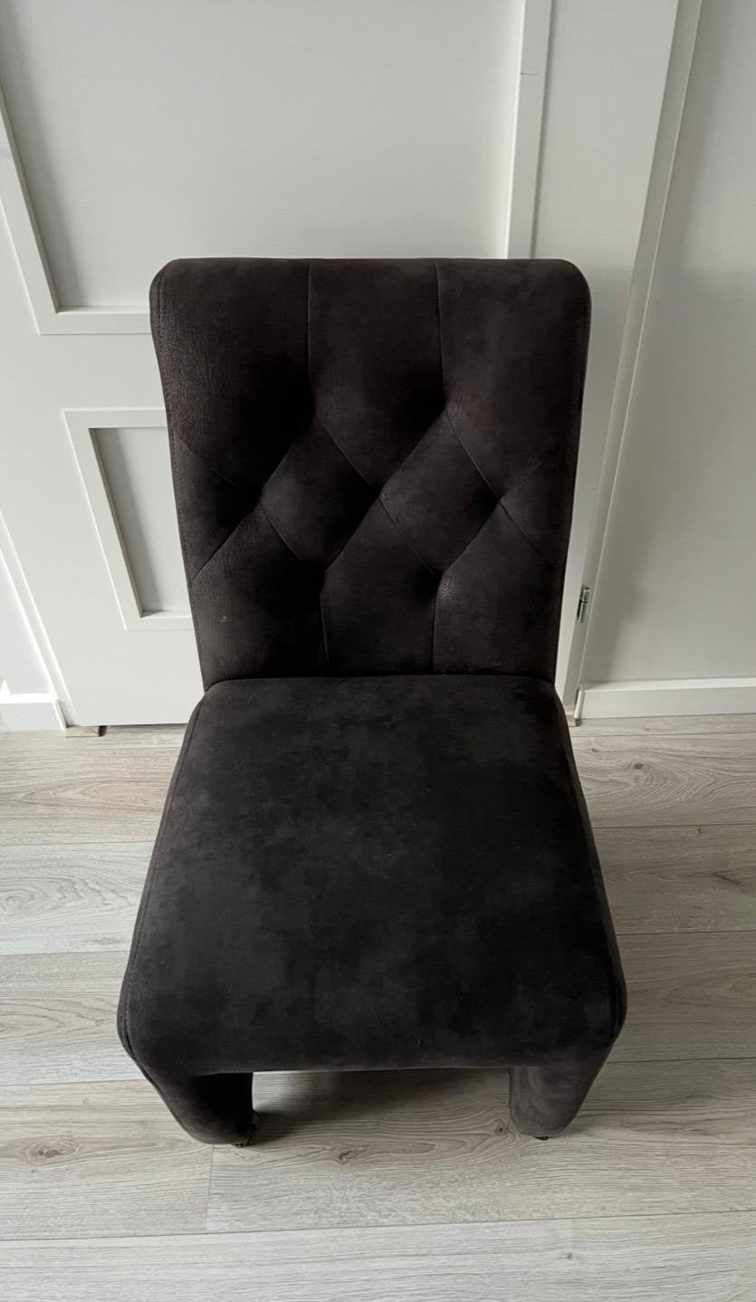 Stoelen Square Antraciet (6 st.), Ophalen, Gebruikt, Overige kleuren, Stof