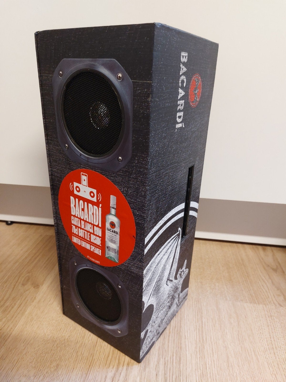 Bacardi speaker, Ophalen of Verzenden, Minder dan 60 watt, Overige typen, Overige merken