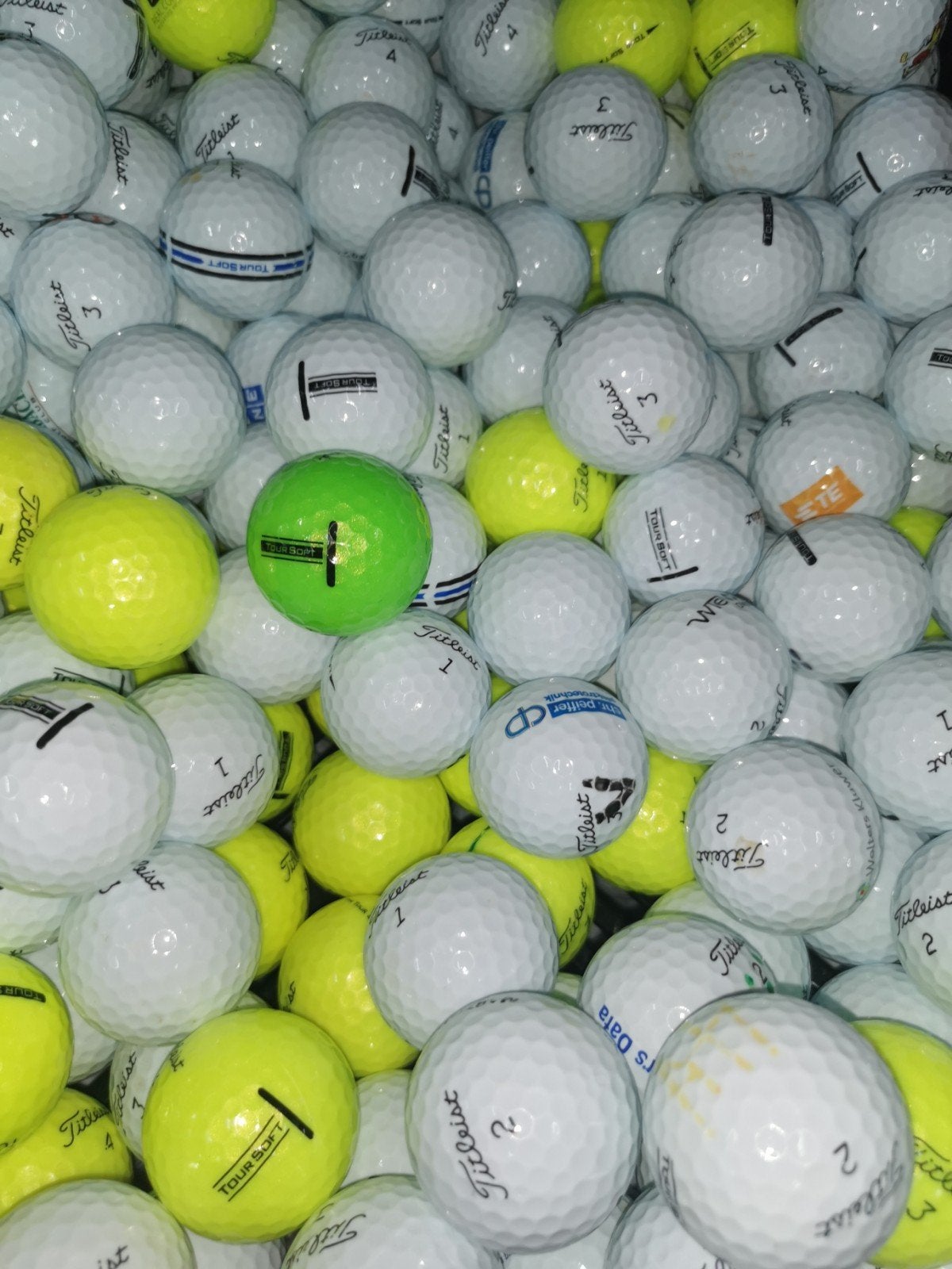 Titleist tour soft golfballen 50 stuks AAAA kwaliteit, Ophalen of Verzenden, Bal(len)