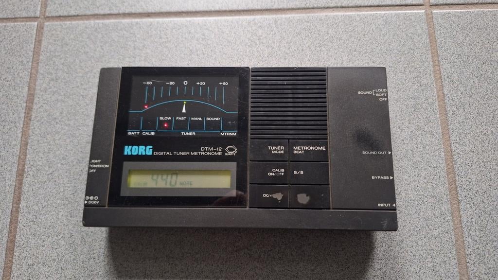 Korg stemapparaat dtm-12, Ophalen, Zo goed als nieuw