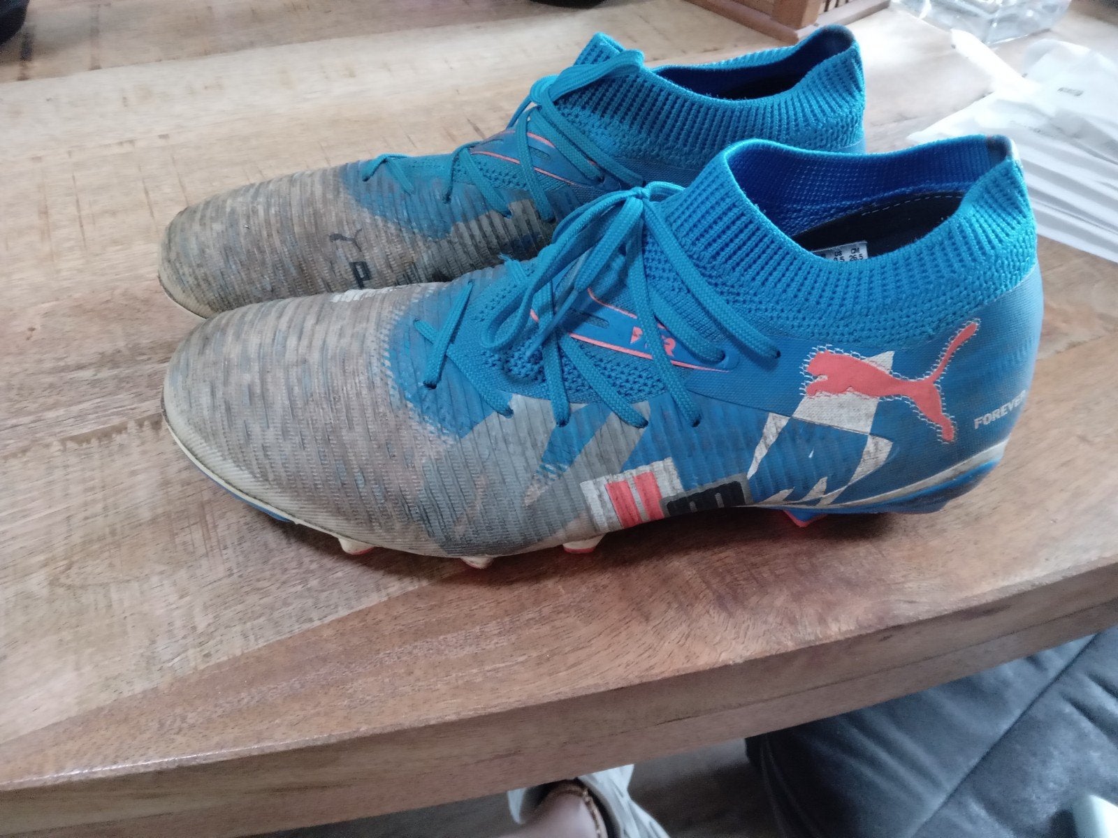 Puma voetbalschoenen maat 41, Ophalen of Verzenden, Gebruikt, Schoenen