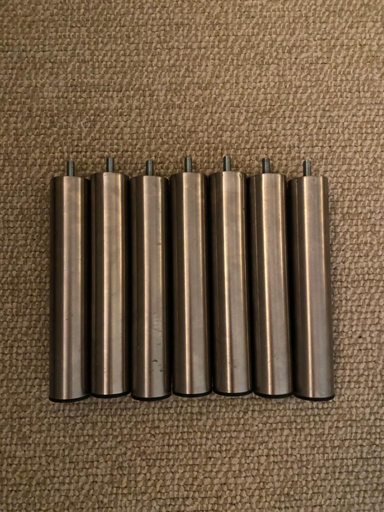 Ikea bedpoten BJORL, 90 cm, Eenpersoons, Wit, Ophalen of Verzenden