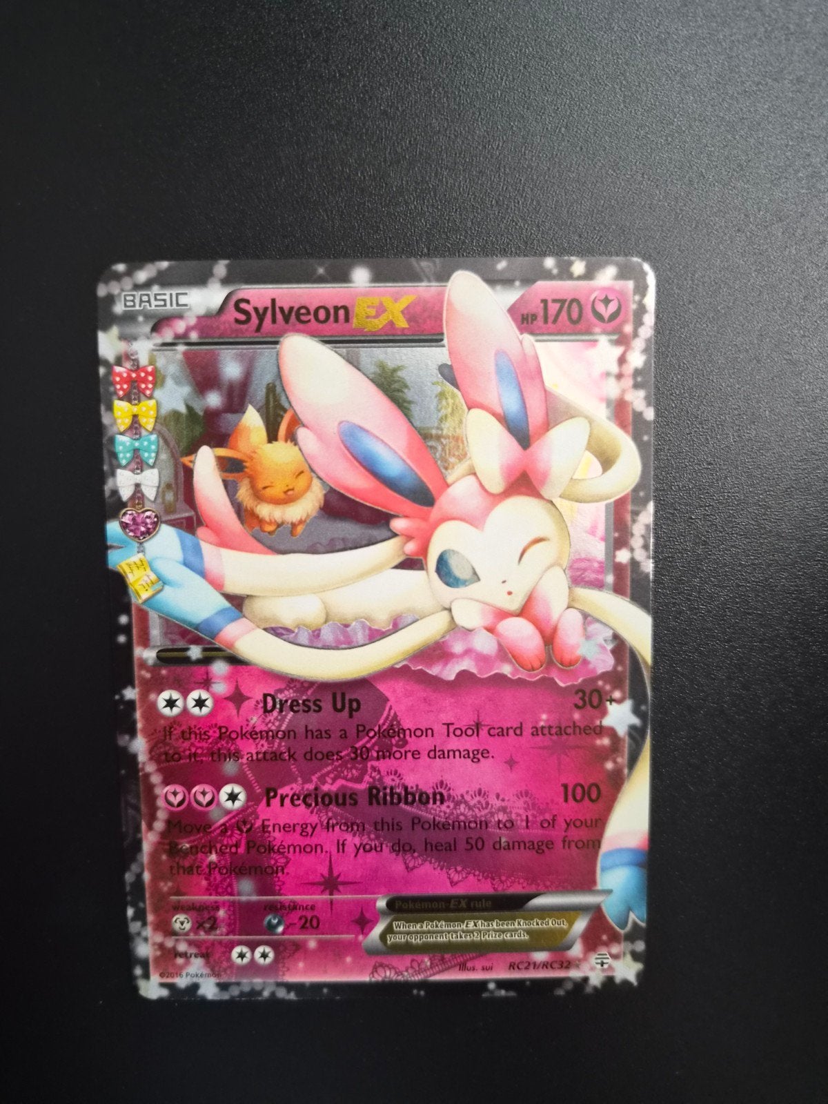 Sylveon ex RC21 Pokemon Generations, Hobby en Vrije tijd, Verzamelkaartspellen | Pokémon, Ophalen of Verzenden, Zo goed als nieuw