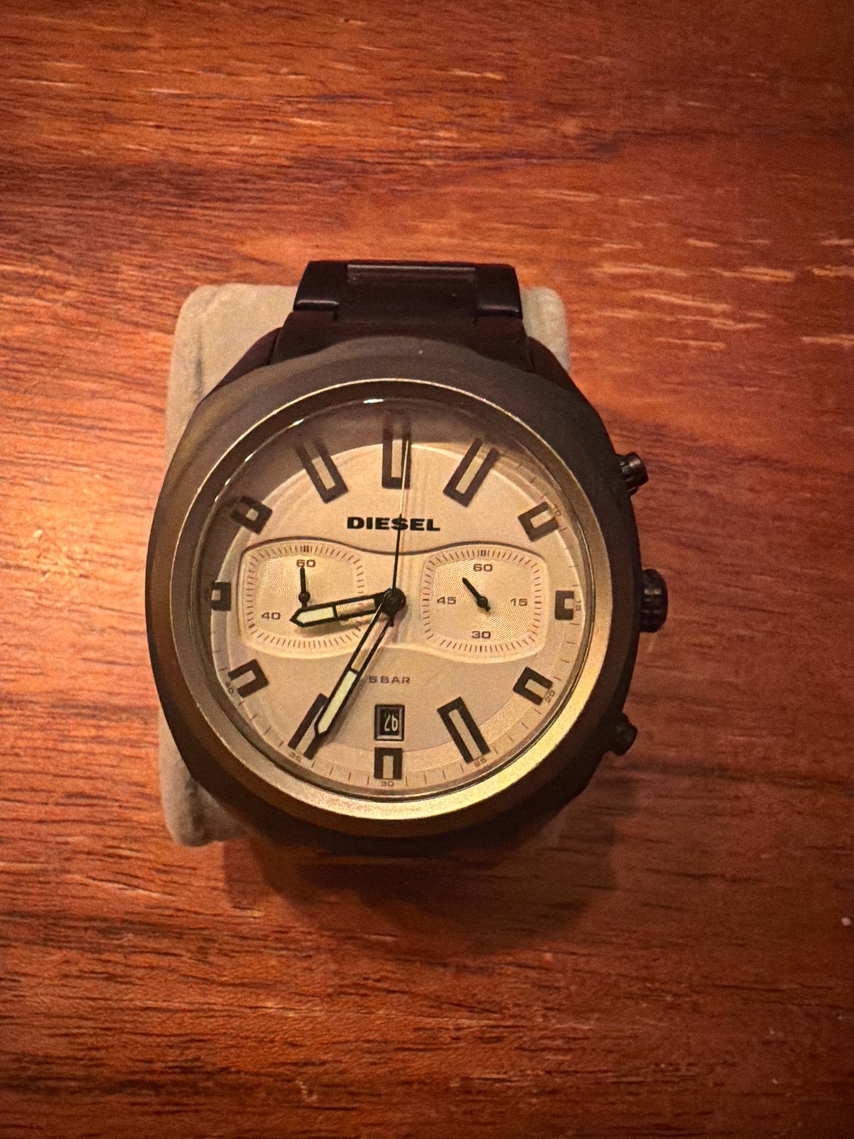 Diesel horloge - Stijlvol en functioneel, Overige merken, Gebruikt, Staal, Polshorloge