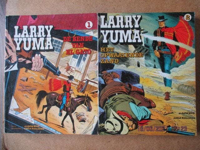 adv3580 larry yuma, Boeken, Stripboeken, Gelezen, Eén stripboek, Ophalen