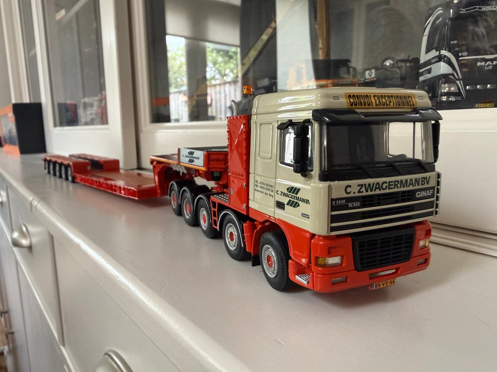 Wsi ginaf 10x4 + 5 as nooteboom zwagerman, Ophalen of Verzenden, Nieuw, Bus of Vrachtwagen, Wsi