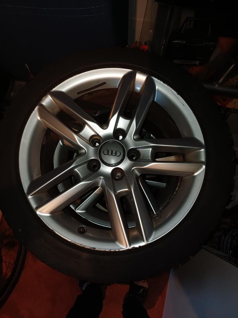 Audi velgen - 17 inch, Gebruikt, Banden en Velgen, 17 inch, Ophalen of Verzenden
