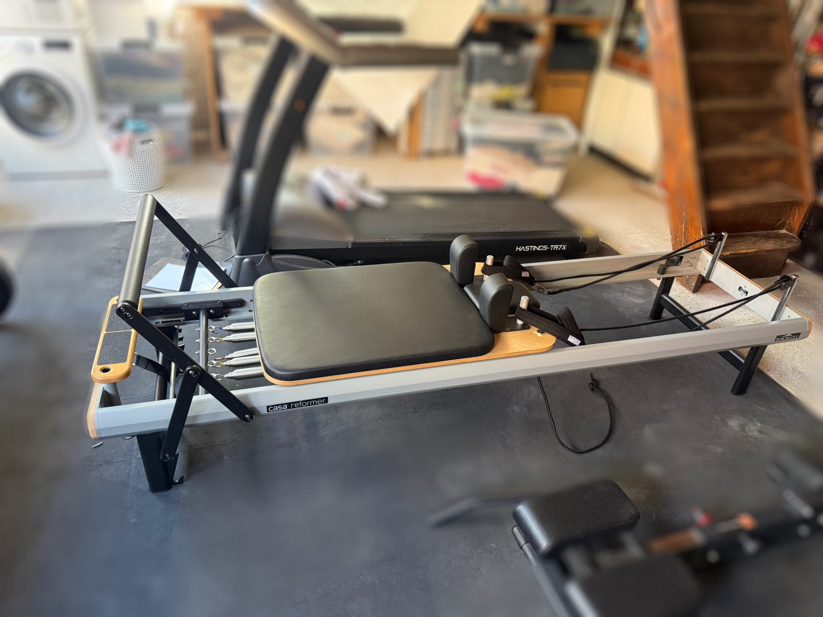 Fit Reformer Peak Pilates (zo goed als nieuw) inclusief box, Ophalen, Zo goed als nieuw