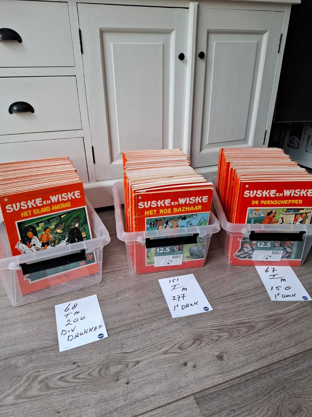 suske en wiske, Ophalen, Zo goed als nieuw, Stripboeken