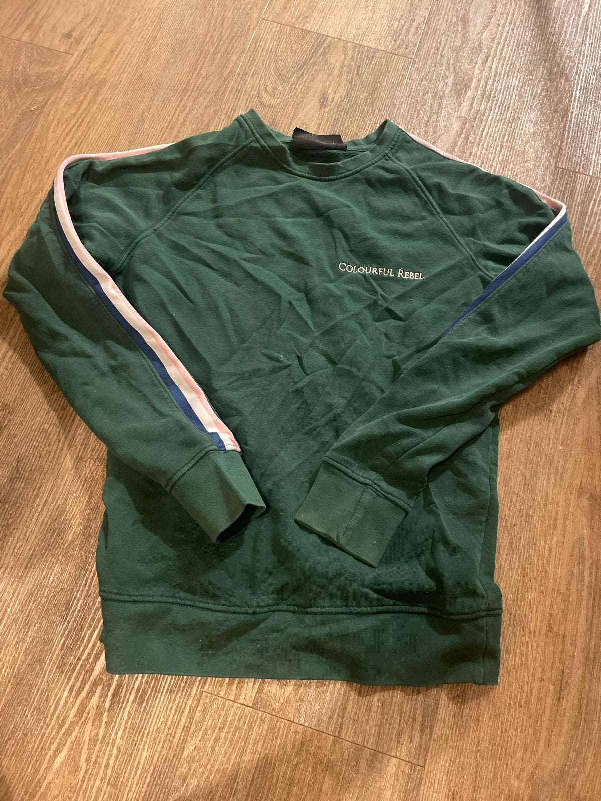 Colourful Rebel sweater XS groen met strepen, Ophalen, Zo goed als nieuw, Maat 34 (XS) of kleiner, Groen