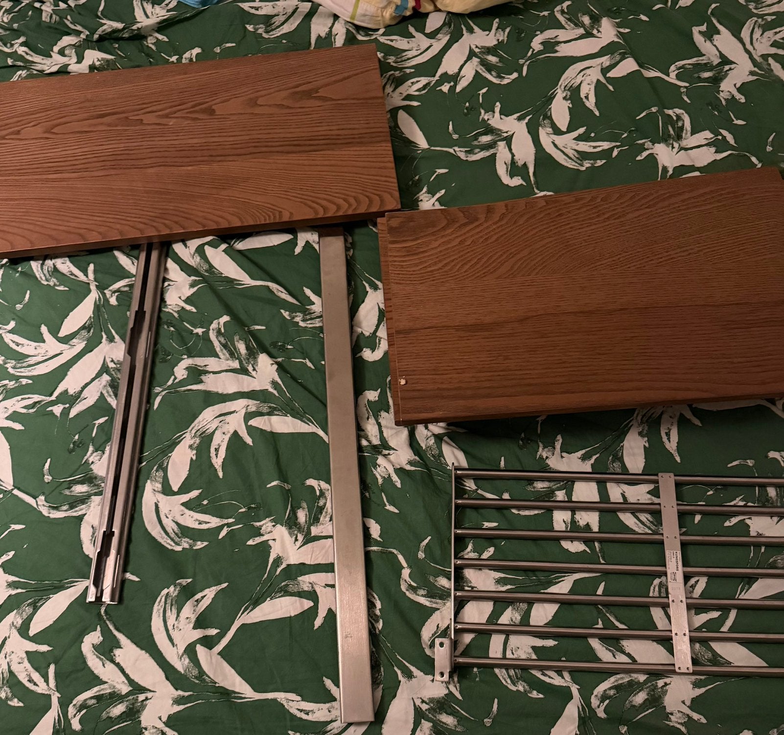 IKEA Grundtal/Vangsfors wandrek/plank - Gebruikt, Ophalen, Gebruikt, 100 tot 150 cm, Overige materialen
