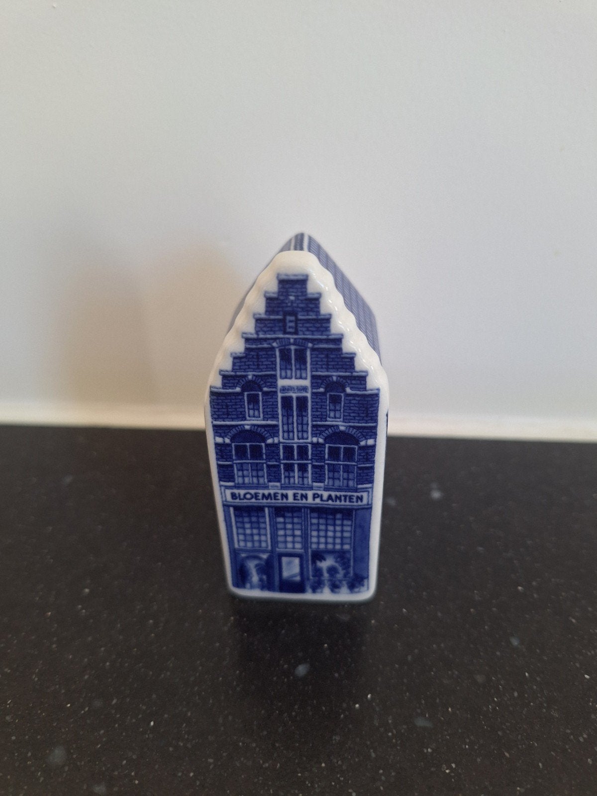 Heinen Delfts blauw grachtenpandje, Ophalen of Verzenden