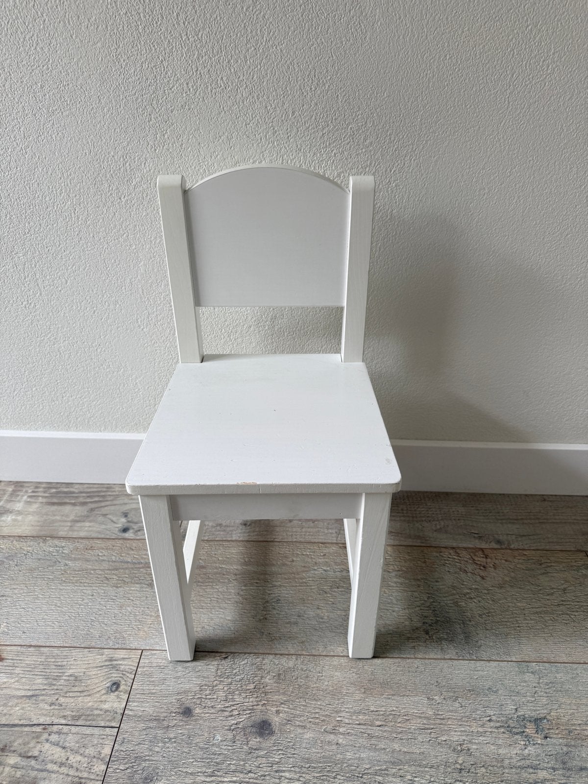 Wit kinderstoeltje, Kinderen en Baby's, Kinderstoelen, Ophalen, Gebruikt, Overige typen