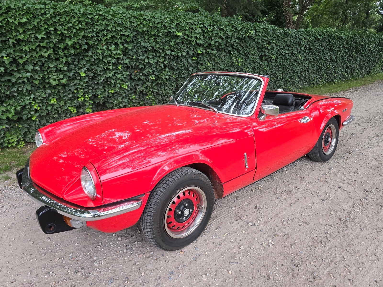Triumph Spitfire 1.3 MK IV 1973 Rood, Auto's, Triumph, 1296 cc, 63 pk, Cabriolet, Bedrijf