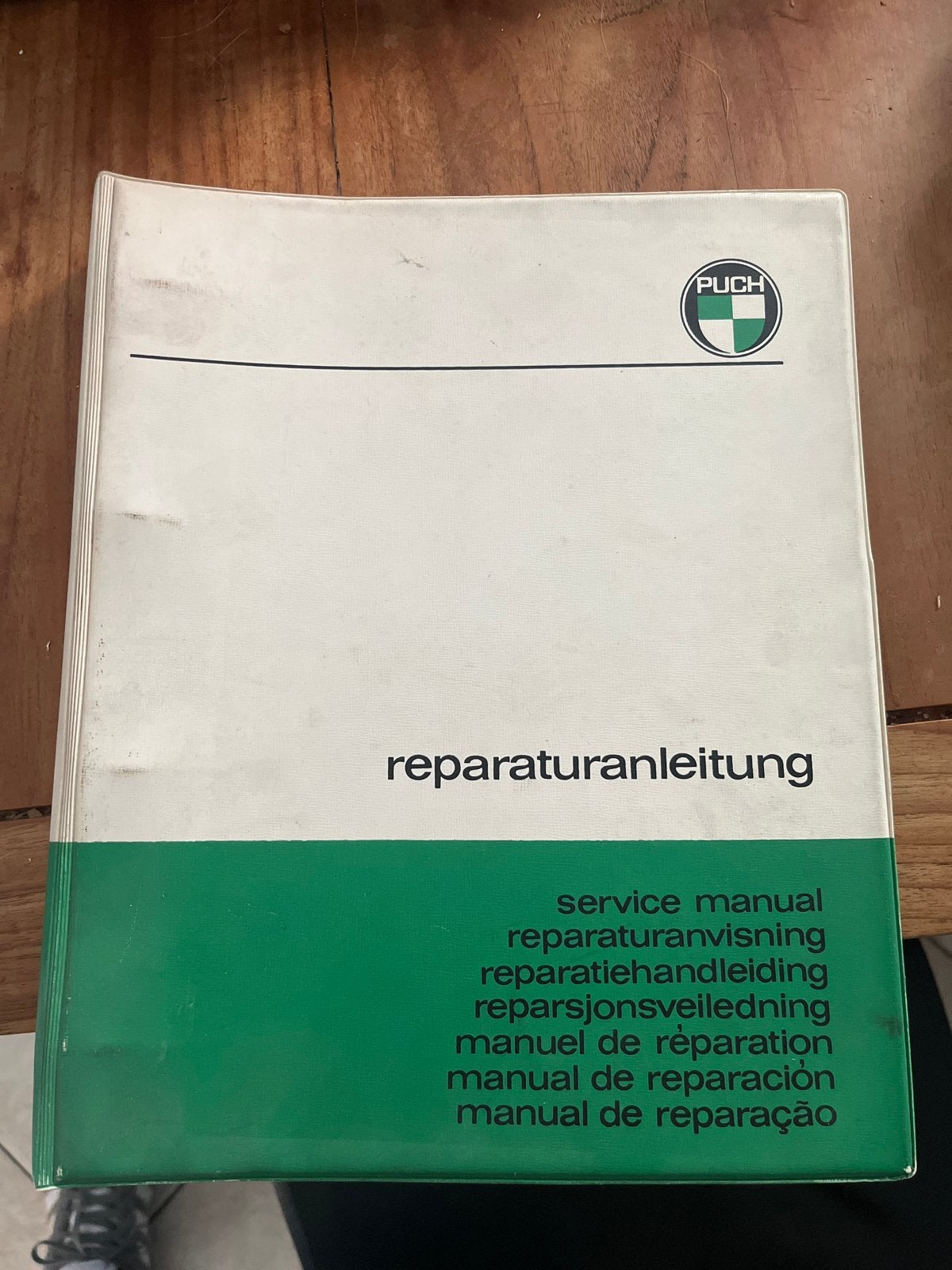 Puch Reparaturanleitung - Service Manual, Ophalen of Verzenden, Gebruikt, Overige typen