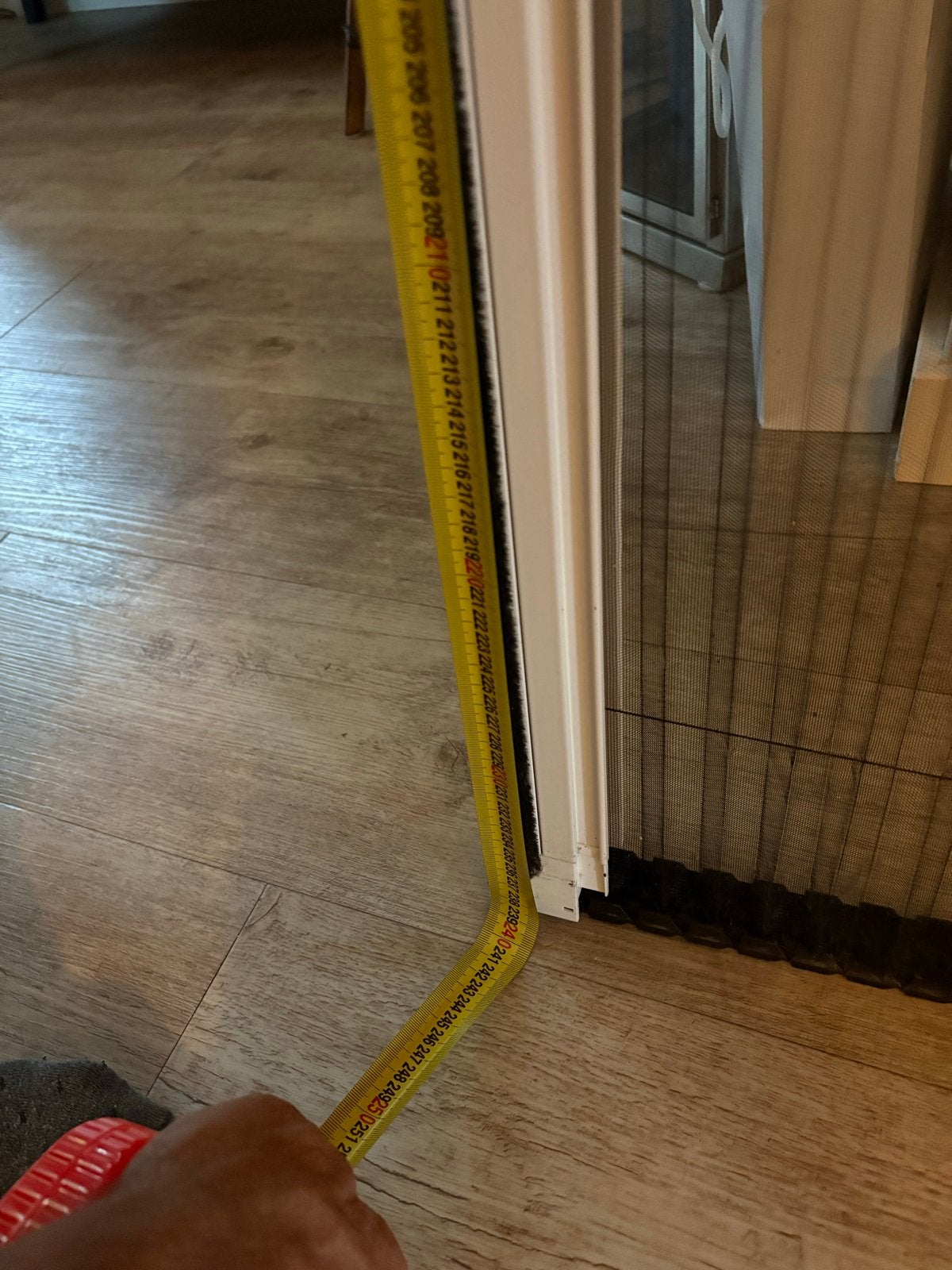 Unilux Plissehordeur Easy 1040x2420 RAL9010, Kunststof, 215 cm of meer, Hordeur, Zo goed als nieuw