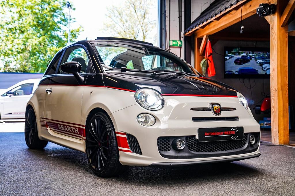 Fiat 500 C 1.4-16V Abarth | Novitec Velgen |200Pk | Esse-ess, Euro 5, 15 km/l, Gebruikt, 4 cilinders