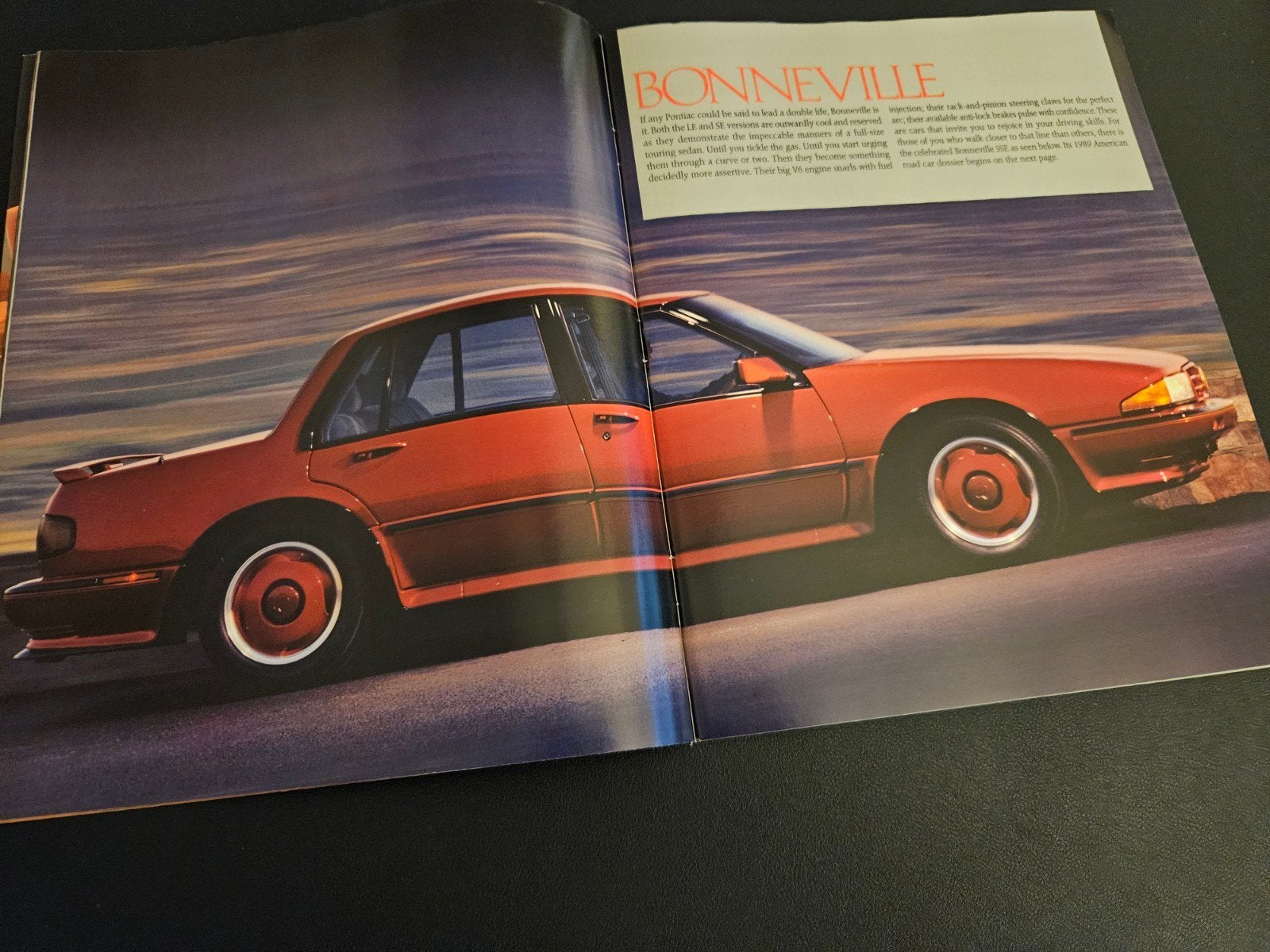 Brochure Pontiac 1989 USA, Ophalen of Verzenden, Zo goed als nieuw, Overige merken