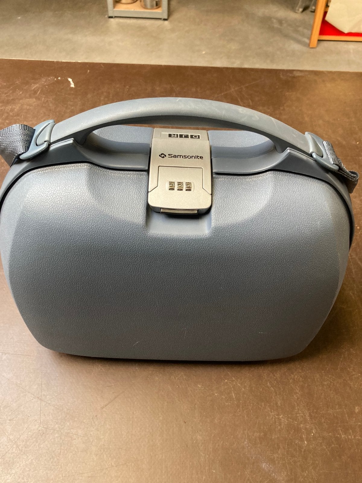 Samsonite beautycase, Sieraden, Tassen en Uiterlijk, Beautycases, Ophalen of Verzenden, Zo goed als nieuw, Blauw