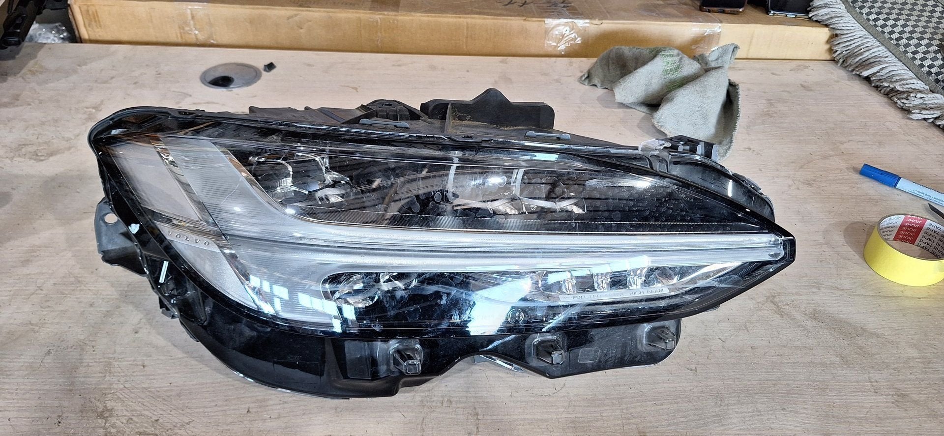 Volvo SV90 koplamp, Gebruikt, -, -, Ophalen of Verzenden