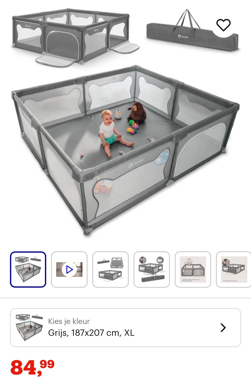 Babybox XL, Ophalen, Zo goed als nieuw