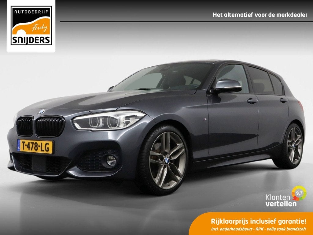 BMW 1-serie 125i M-Sport Centennial High Executive | PDC | N, Auto's, Achterwielaandrijving, Gebruikt, 4 cilinders, Leder