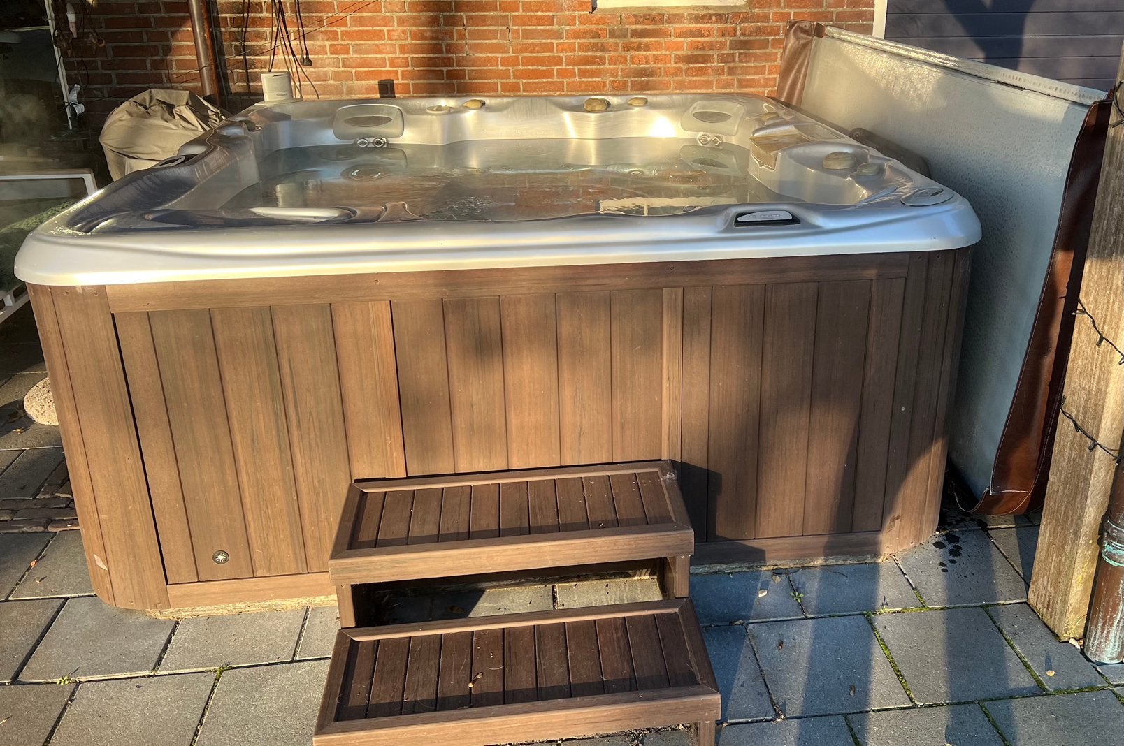 Jacuzzi Sundance Spa 880 Cameo luxe kwaliteit, Ophalen, Zo goed als nieuw, Vast