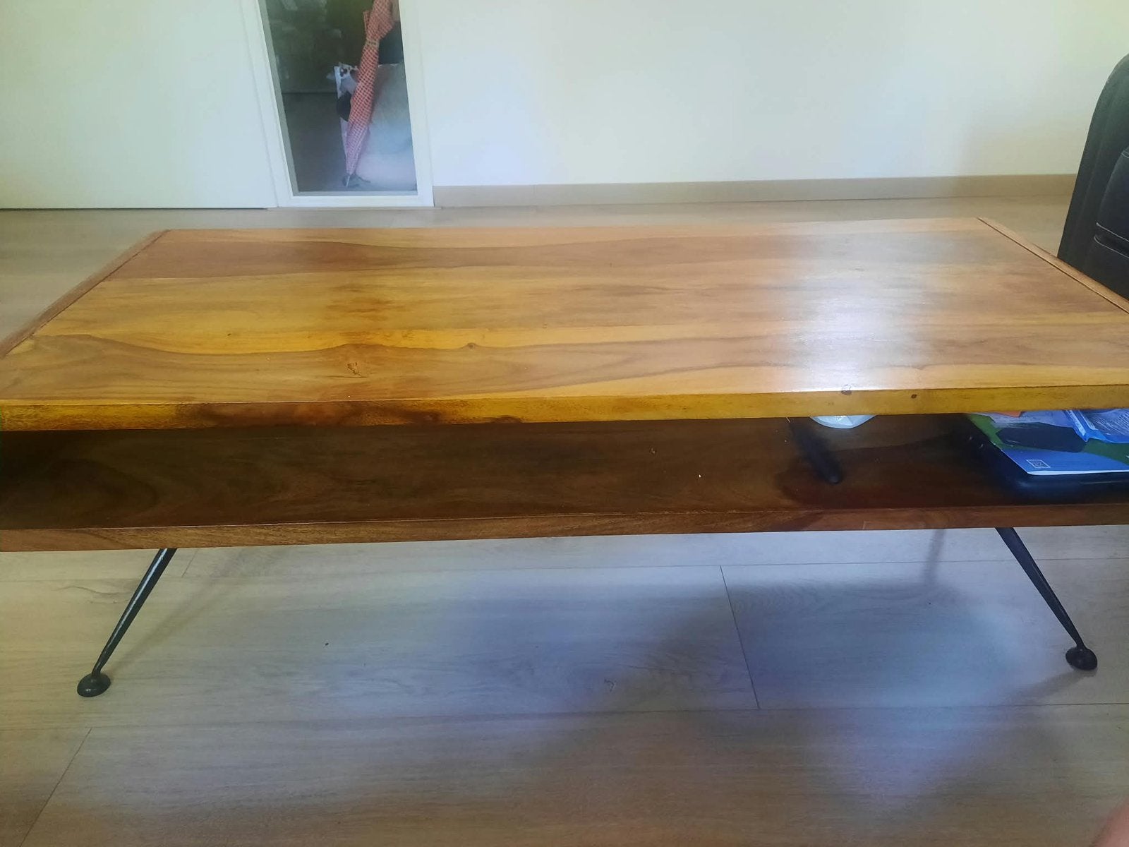 Salontafel, Huis en Inrichting, Ophalen, 100 tot 150 cm, 50 tot 100 cm, Zo goed als nieuw