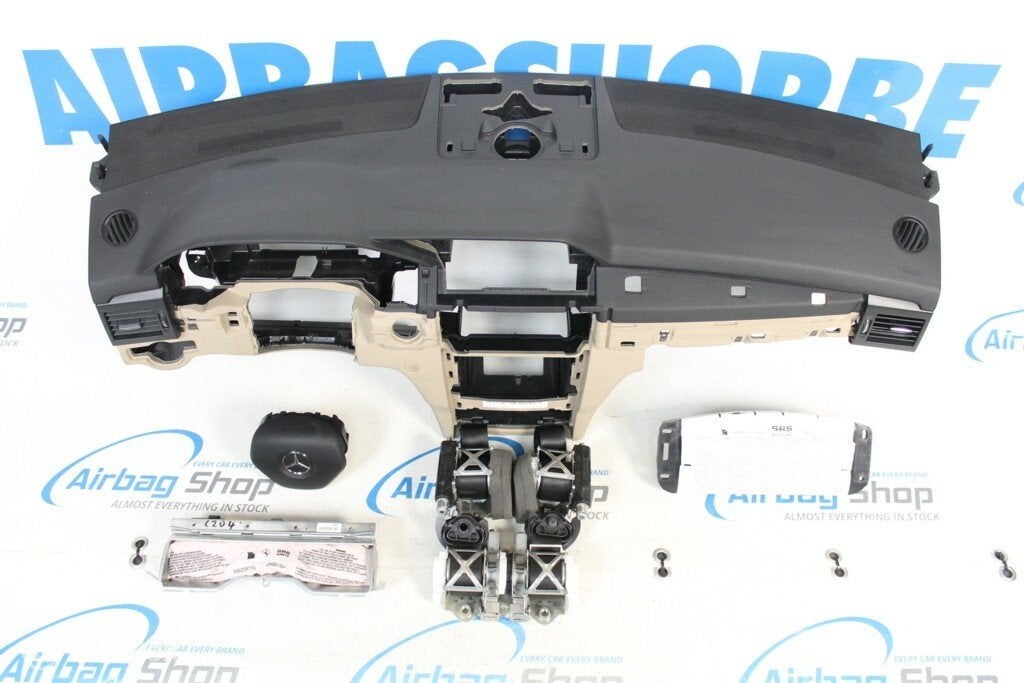 Airbag set - Dashboard beige MB GLK facelift (2013-heden), Gebruikt, Ophalen of Verzenden